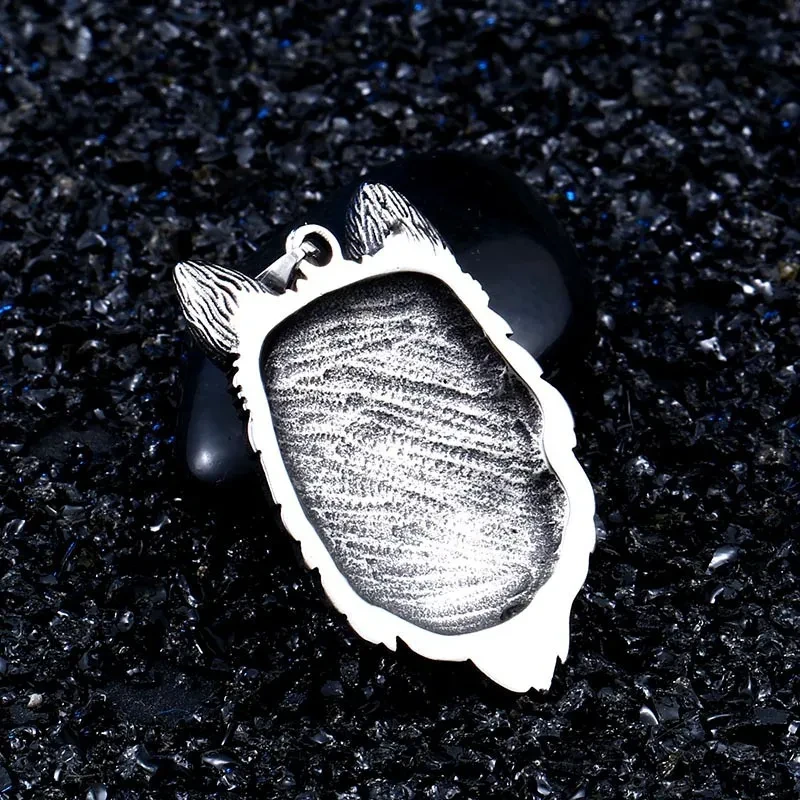 Wolf Head Pendant