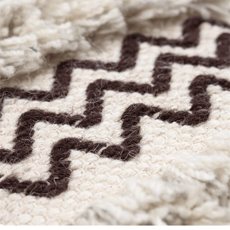 Style Wool Throw Pillow Sofa Cushion Cushion