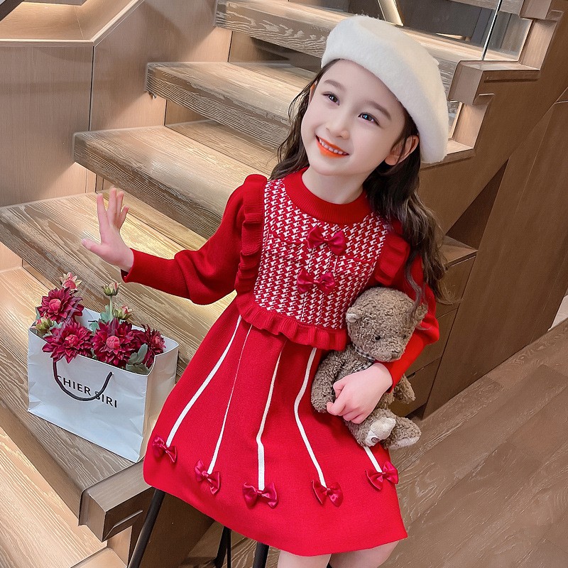 Girls' New Baby Woolen Skirt