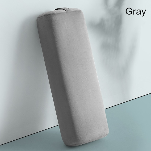 Yoga Bolster Pillow for Meditation and Support Rectangular Yoga Cushion from Machine Washable with Carry Handle