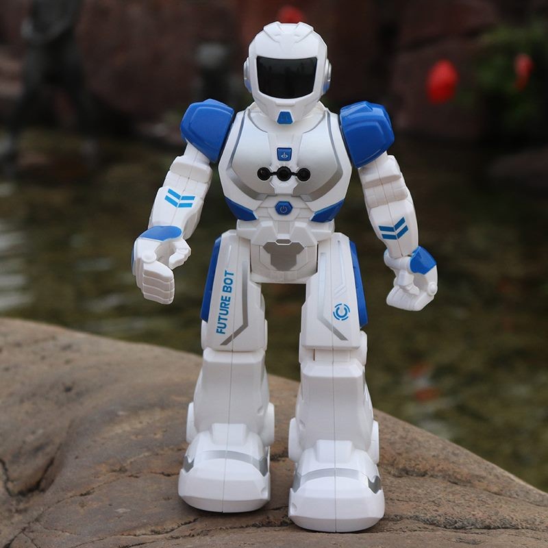 Remote control Robot with Hand sensing, Music, Program and Rechargable.