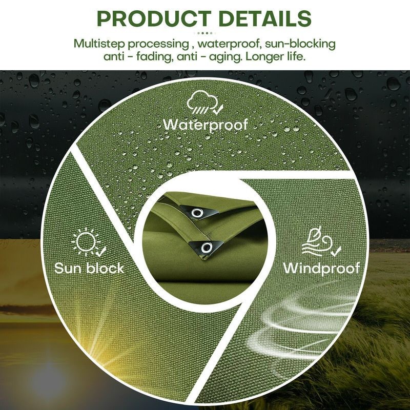 Tarpaulin Tarp Tarps Heavy Duty 3