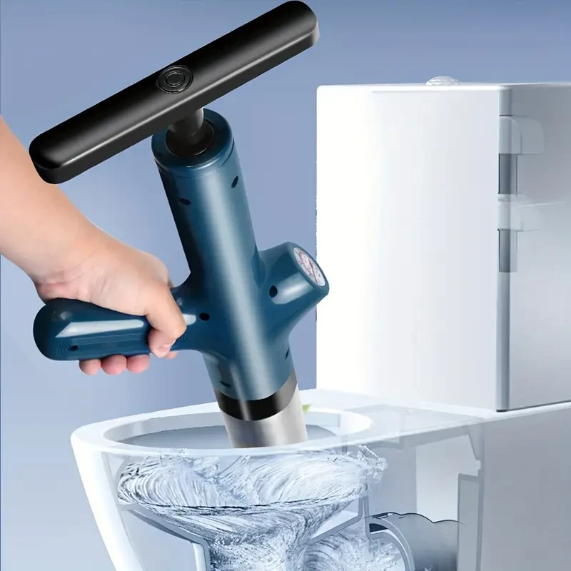 High-Pressure Air Toilet Plumbing Snake Set