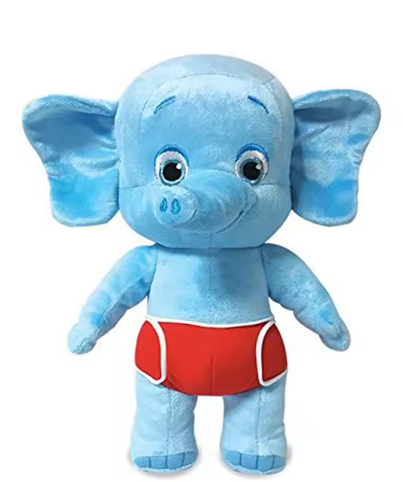 25cm Word Party Plush Toys Learning Stuffed Doll Lulu Franny Bailey Kip Leopard Kangaroo Elephant Panda Animal Toys Kids Gifts