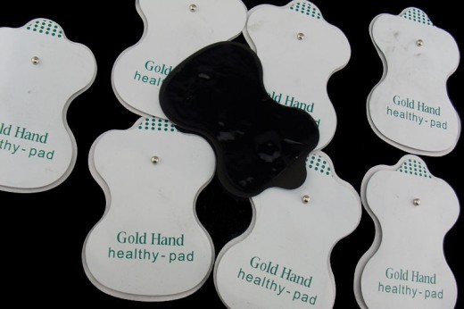 Massage electrode patch