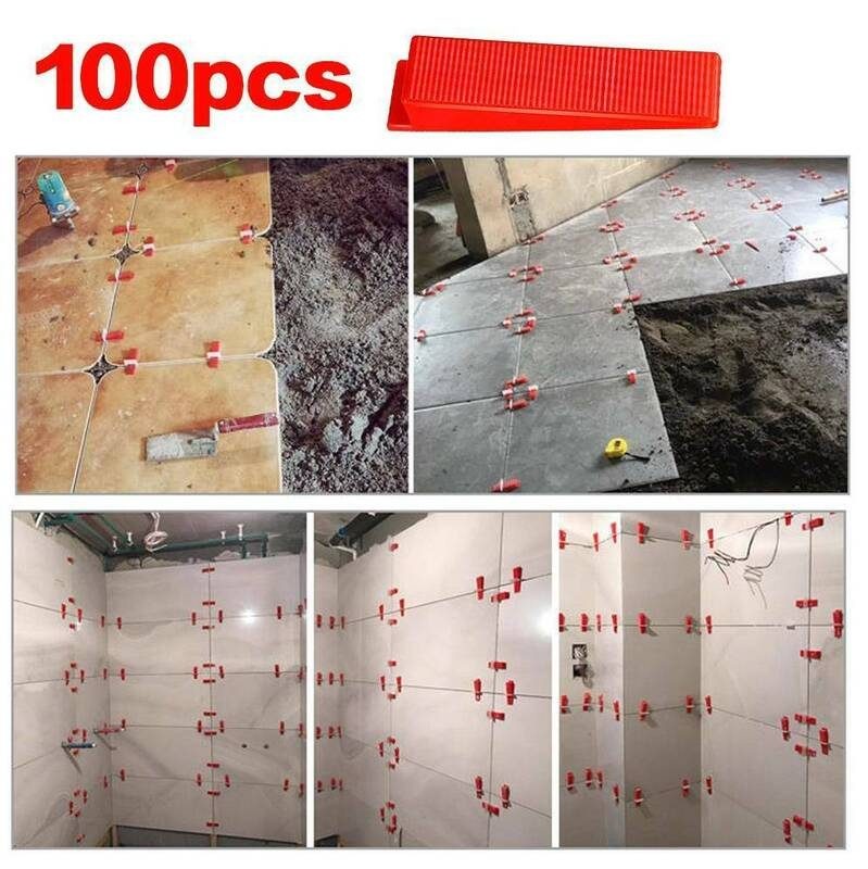 Clips Tile Leveling System Kit Floor Wall Spacer Tiling Tool Set