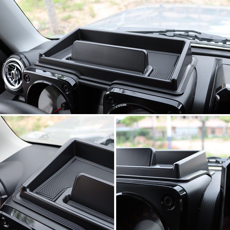 Modification Console Dashboard Tray Mobile Phone Bracket Storage Box