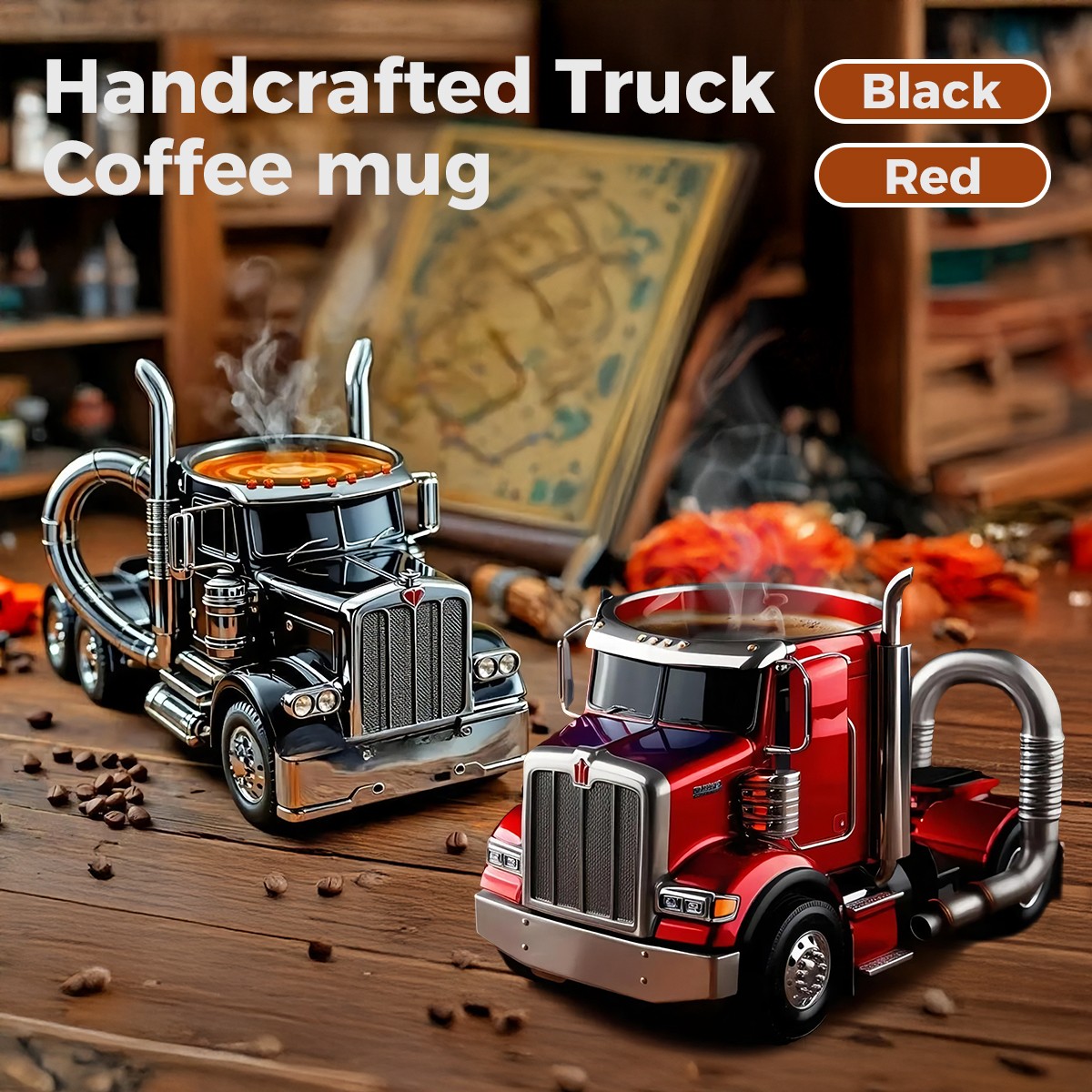 Handcrafted Truck Coffee Mug