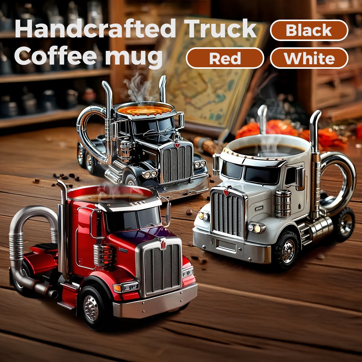 Handcrafted Truck Coffee Mug