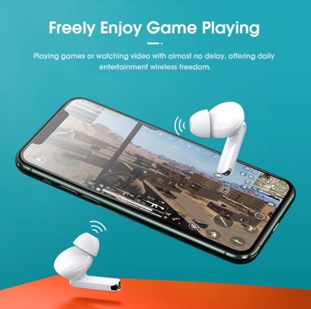 True Wireless Earbuds, Lenovo Brand, High Quality, White