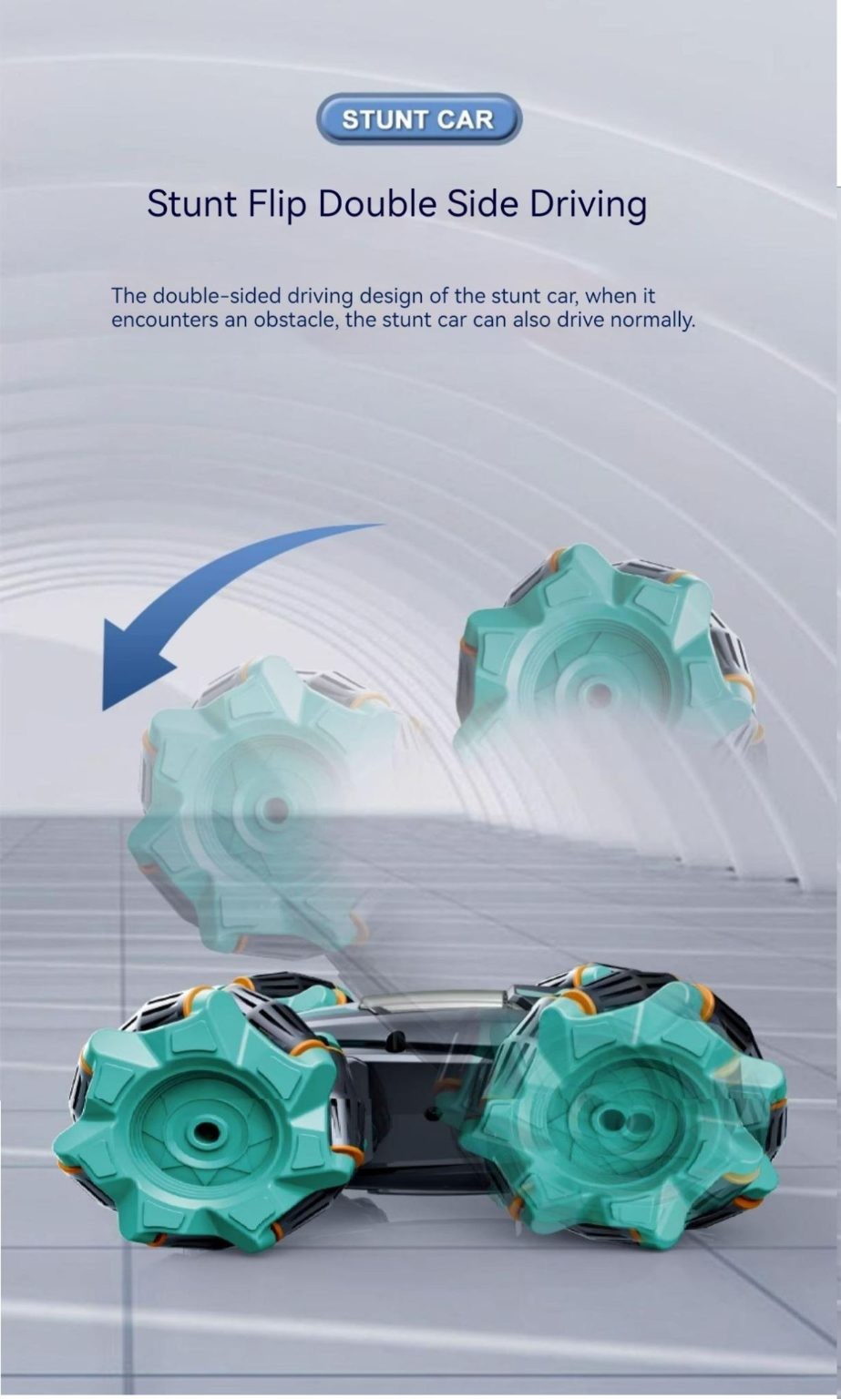 RC Car, RC Stunt car, 4 Wheel drive.