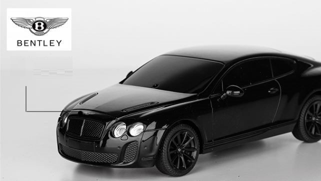 RC Car, License Bentley Model Car, Metal Body, Premium Quality