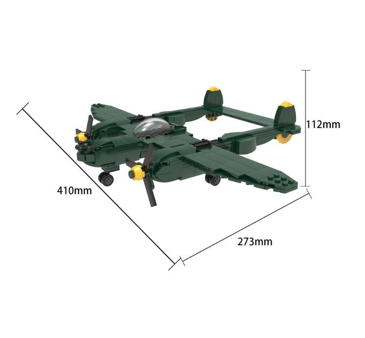 Thunder Fighter Building Blocks, 502PCS.