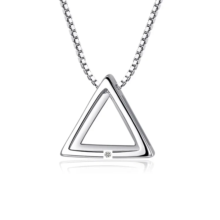 Geometric triangle Pendant
