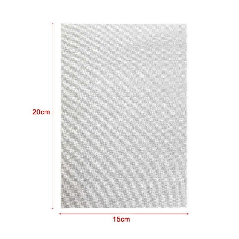 6pcs Metal Mesh Screen Sheets Steel Filter Plates