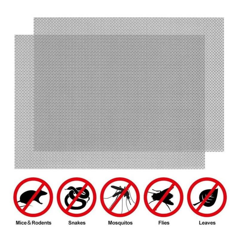 6pcs Metal Mesh Screen Sheets Steel Filter Plates 3