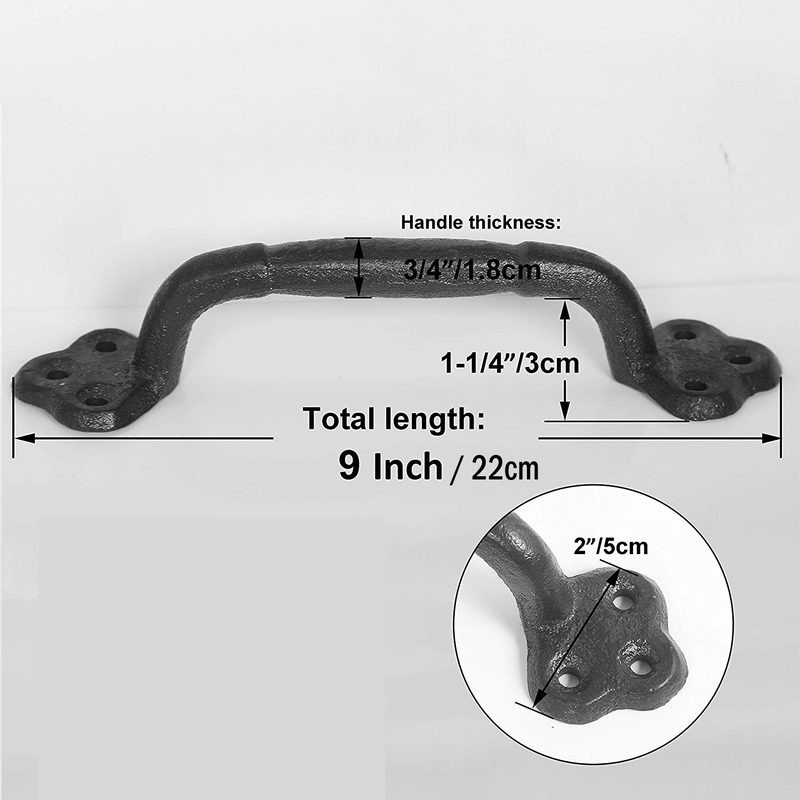 Cast Iron Barn Door Handle Door Pull