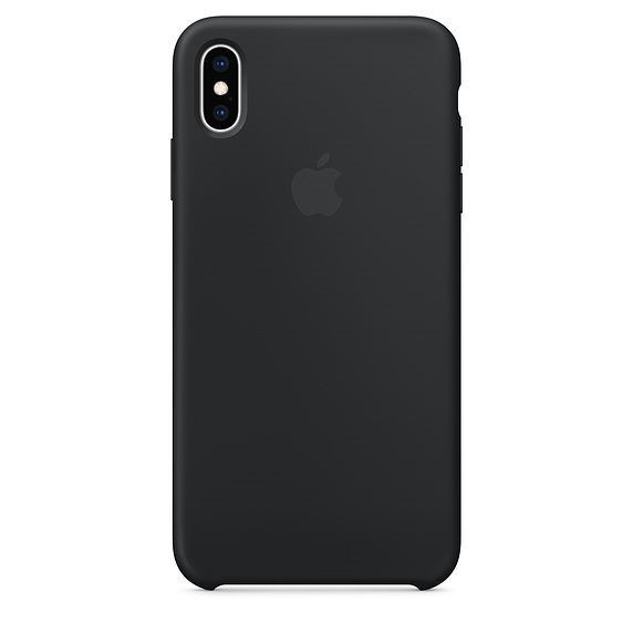 iPhone XS Max Silicone Case, Black