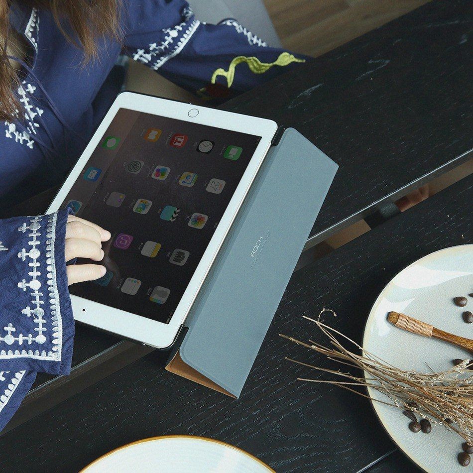 iPad Case, Rock Uni Series Protection Case. Auto Sleep&Wake, Kickstand Function