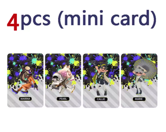 NEW Zelda Splatoon 3 Amiibos Cards Apply to the Legend of Zelda: Tears of the Kingdo and Splatoon 3 Latest Amiibos Props