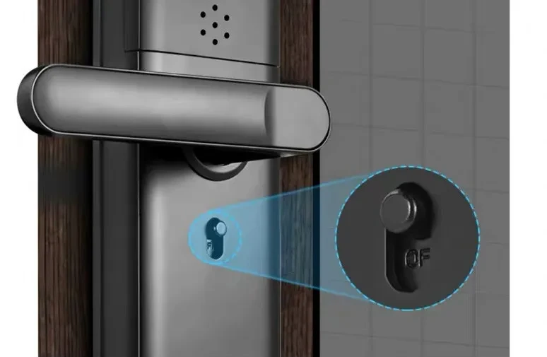 Unlock Fingerprint Lock, Smart Door Lock, Semi-automatic Fingerprint Lock,
