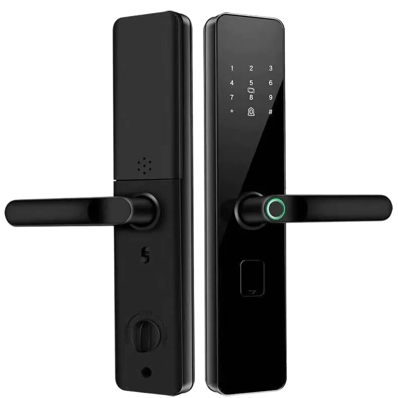 Unlock Fingerprint Lock, Smart Door Lock, Semi-automatic Fingerprint Lock,