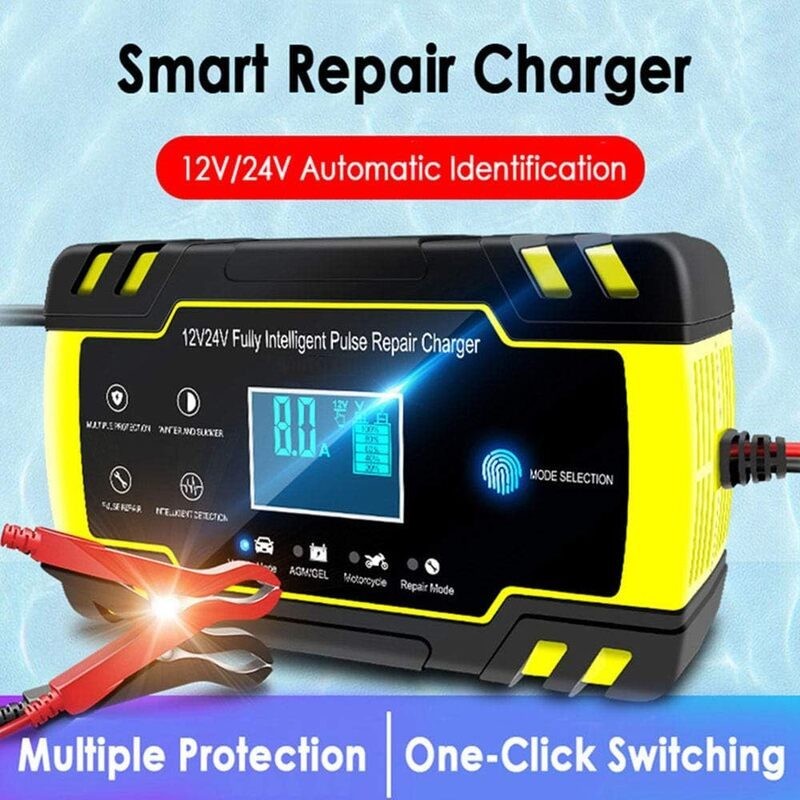 Car Battery Charger Pulse Repair 12V 24V