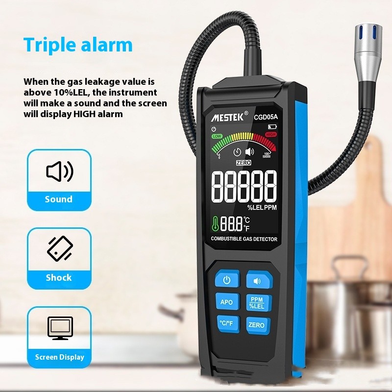 Natural Gas Gas Alarm Combustible Gas Detector