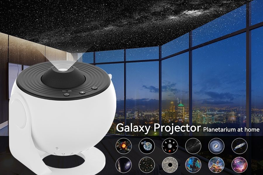 Galaxy Projector, Planetarium with 13 Film Discs