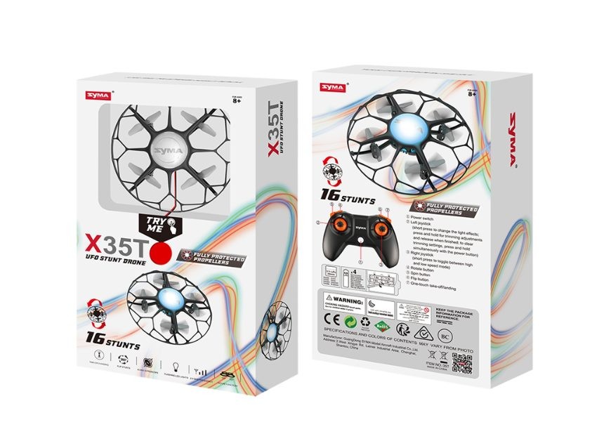 Drone, Syma X35T UFO Stunt Drone,*New*