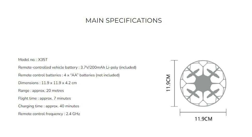 Drone, Syma X35T UFO Stunt Drone,*New*