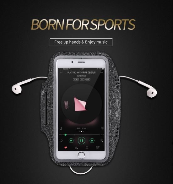 Sports Armband (Slim), ROCK brand, Sweat proof