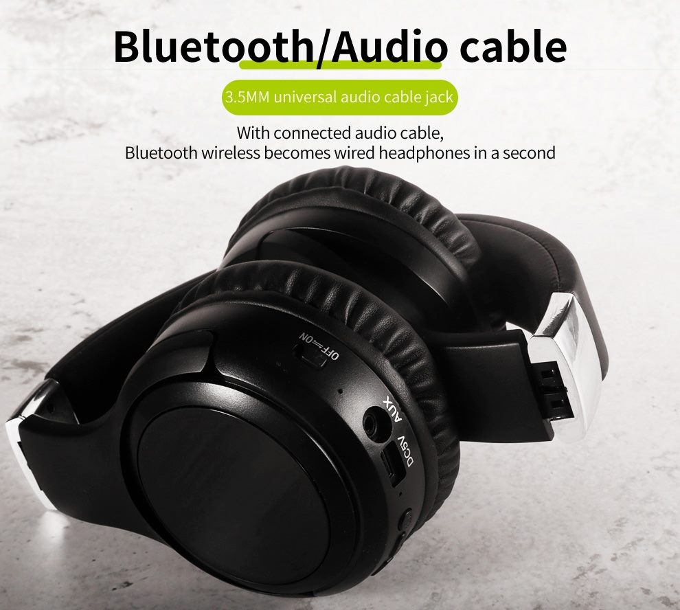 ZEALOT B28 Wireless HeadPhone, Noise cancellation, Quality Sound.