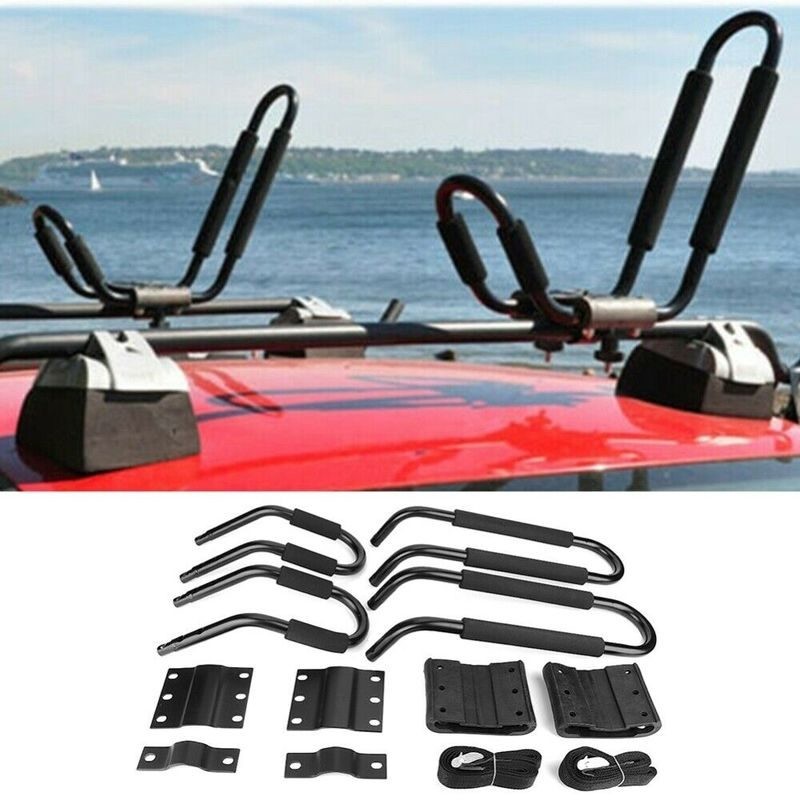 Kayak Surf Boat Ski Surf Roof Rack Canoe Snowboard Car Carrier