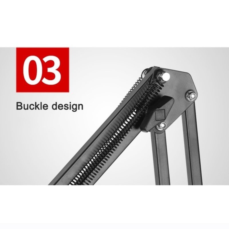 Adjustable Tablet Stand Heavy Duty Desktop Phone iPad Holder Mount