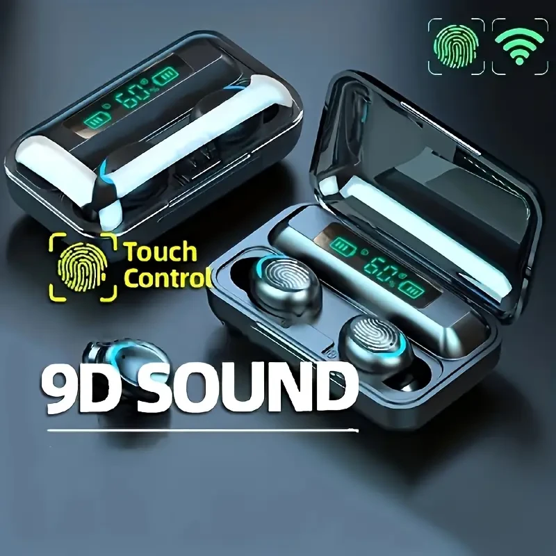 In-Ear Wireless Earphones With Noise Cancellation Premium Sound for Running, Gaming, and Daily Use