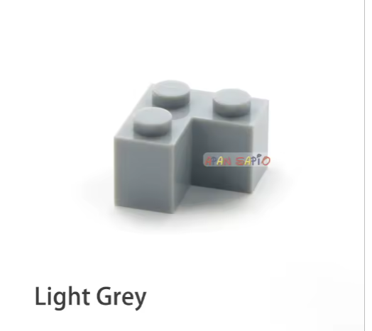 60pcs DIY Building Blocks Thick Figures Bricks 1+2 Dots Educational Creative Size Compatible With 2357 Plastic Toys for Children