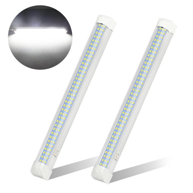 2 x 108 LED Interior Light Bar With Switch