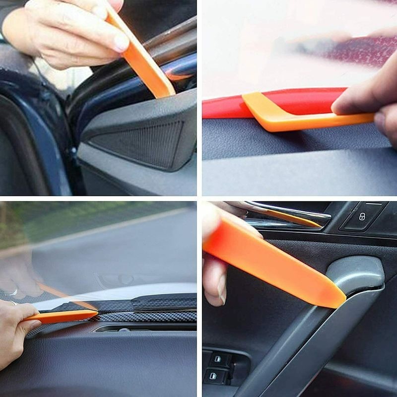 445pcs Car Push Retainer Clips Bumper Rivets Dash Removal Tools Kit