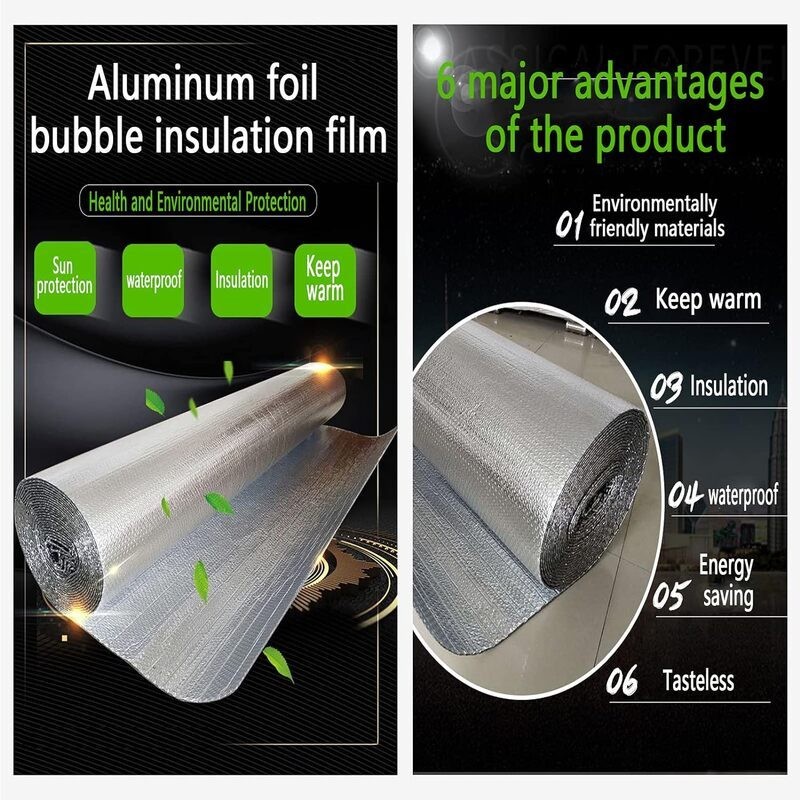 Double-Layer Aluminium Bubble Foil Insulation