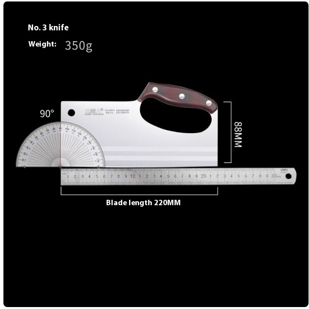 Stainless Steel Slice Labor-saving Hand-cutting Vegetable Forging Kitchen Knife