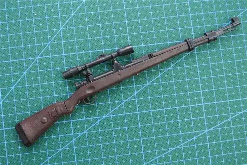 1/6 KAR 98K Mauser Rifle Gun Model  Coated Plastic Military Model Accessories for 12