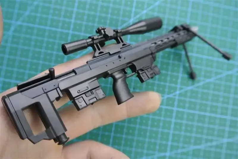 1/6 DSR-1 Sniper Rifle Gun Model Black Coated Plastic Military Model Accessories
