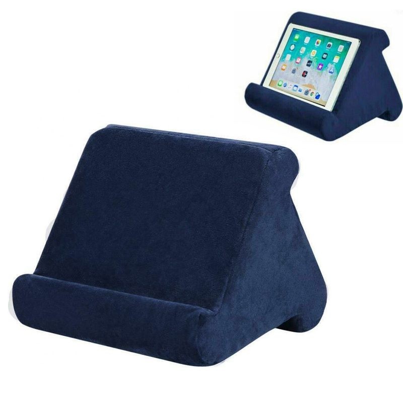 iPad Pillow Stand Blue
