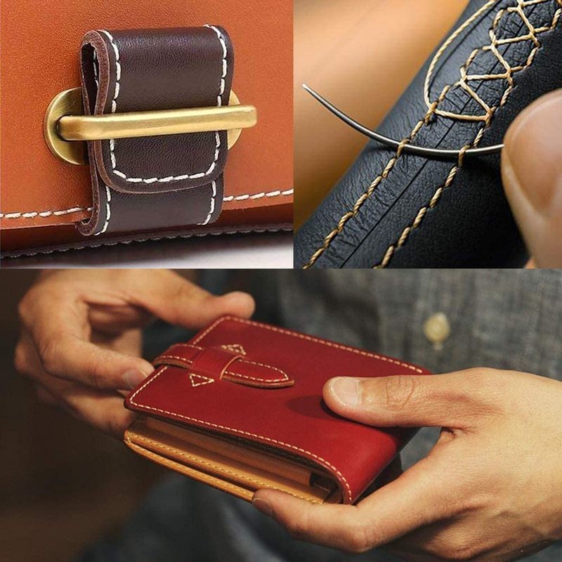 1mm 160M Black Waxed Thread Leather Sewing Jewellery DIY Handcraft