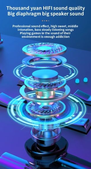 Wireless Earbuds. HiFi Sound Quality. *NEW*