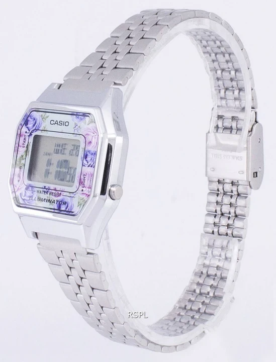 Casio Youth Vintage Illuminator Quartz Digital LA680WA-2C Women's Watch