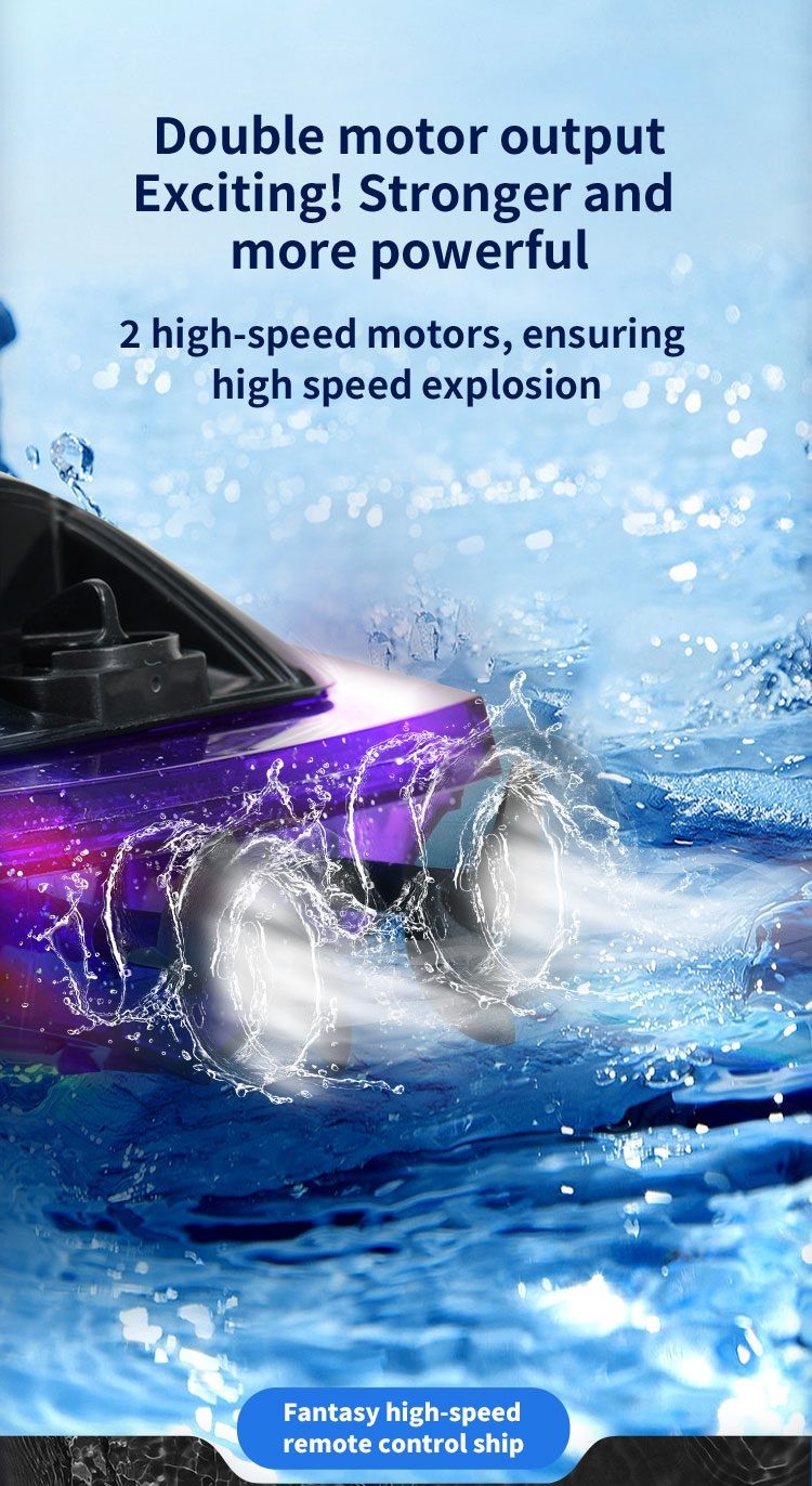 RC Boat, Remote Control High Speed Boat, Big Size
