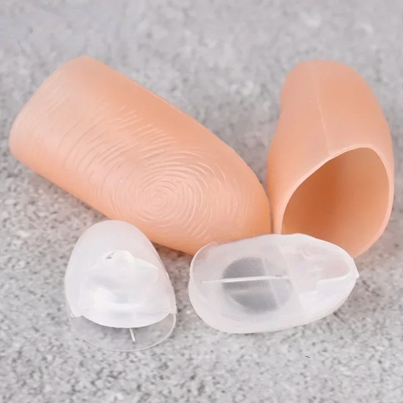 2 Pcs/Set Magic Thumbs Light Toys for Adults Magic Trick Props, Blue LED Flashing Fingers