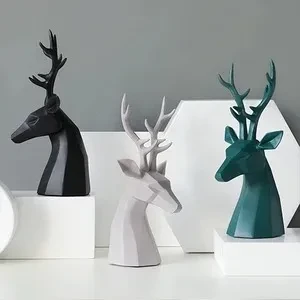 Deer head ornament art decorations